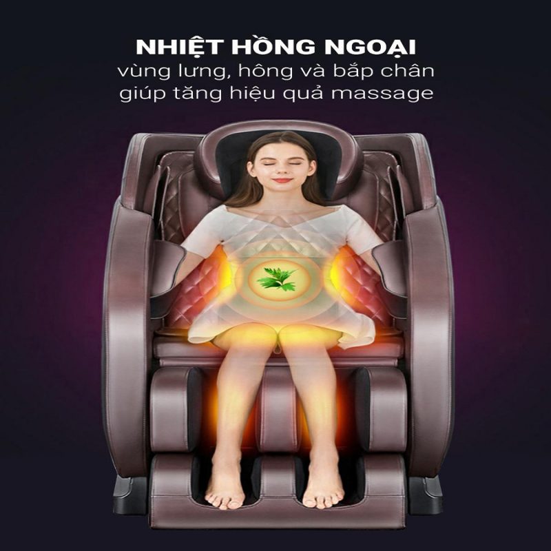 Ghế massage toàn thân Noguchi INC 6000 giá rẻ chính hãng hình 6