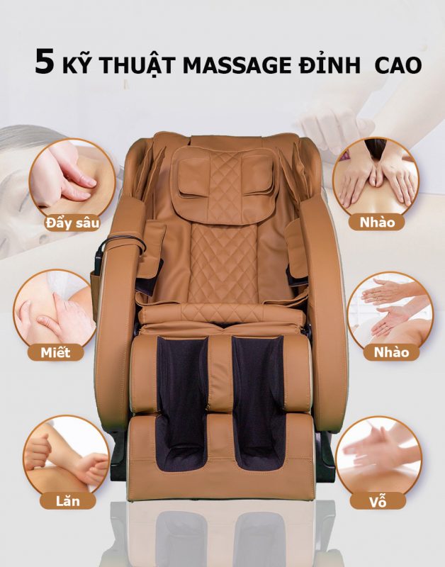 Ghế massage giá rẻ Noguchi No 7000 - Ghế mát xa toàn thân giá rẻ hình 2