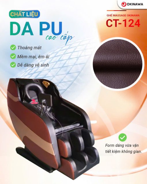 Ghế massage Okinawa OS-124 - Hình ảnh 4