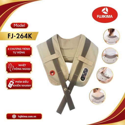 Massage Vai gáy cao cấp Fujikima FJ- 264K - Hình ảnh 2